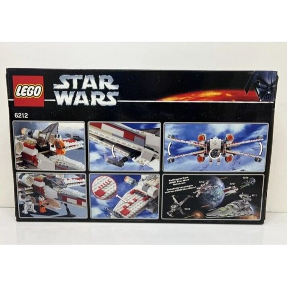 2006 ~ LEGO 6212 Star Wars X-Wing Fighter Limited Edition Retired ~ Complete - Picture 2 of 4